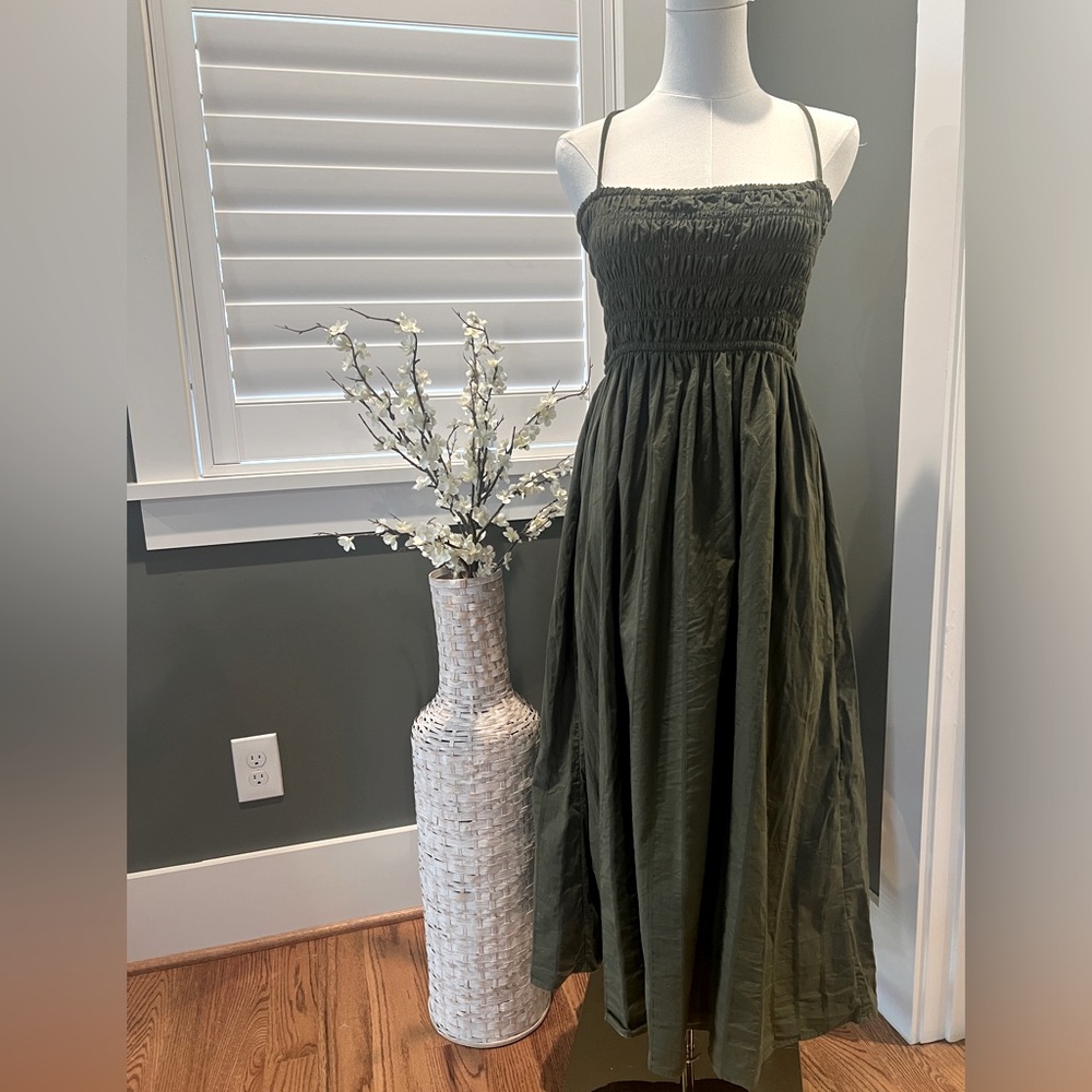 Smocked Maxi Dress